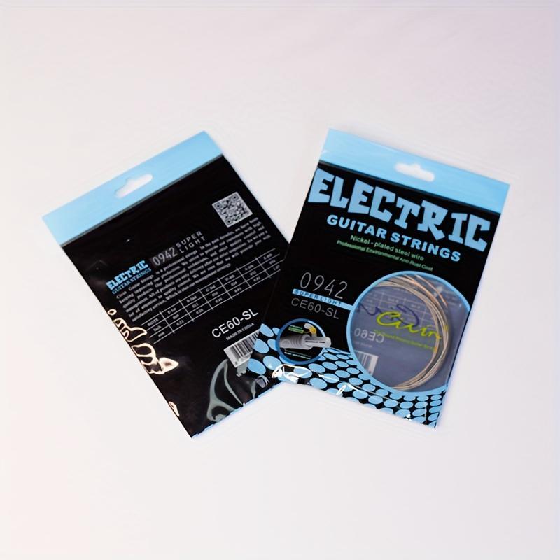 Electric Guitar String Set, 6 Counts set Guitar String, Guitar Accessories for Electric Guitar, Music Accessories for Guitar Players