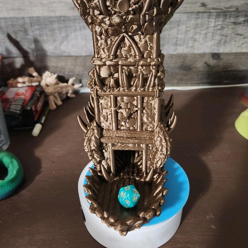 Orc Dice Tower DND and tabletop rpg tabletop rpg