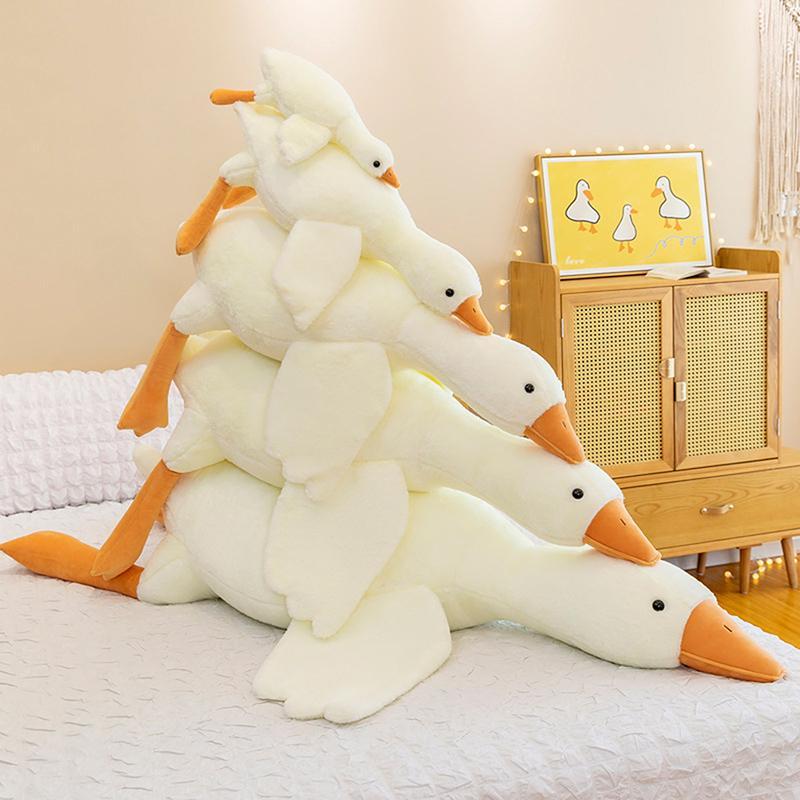 Cute big goose plush toys,  plush toys for adults and kids, throw pillows, birthday gifts, Halloween,Thanksgiving Christmas gift