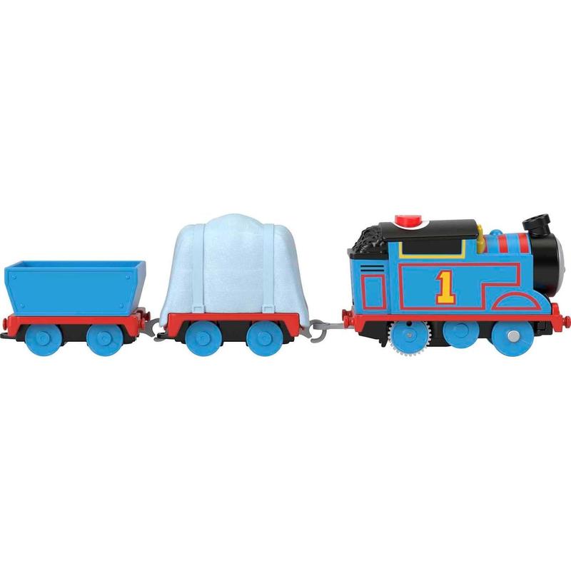 Electric toy train with Thomas engine that can speak, with sound and phrases, suitable for preschool children aged 3 and above