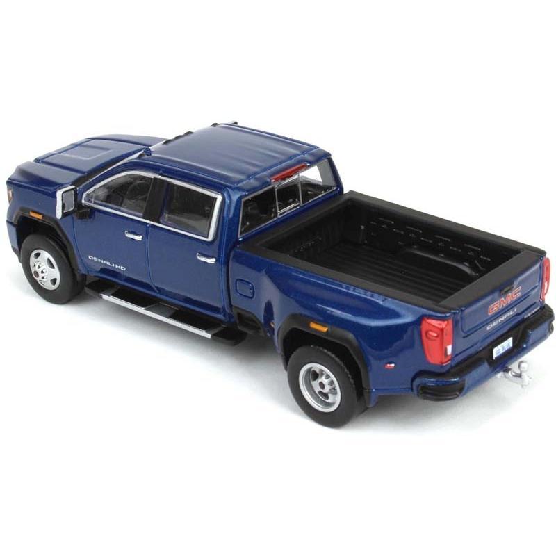 2022 GMC Sierra 3500 Denali Dually - PACIFIC BLUE (Exclusive) Diecast 1:64 Scale Model - Karson Diecast Co. 51546A