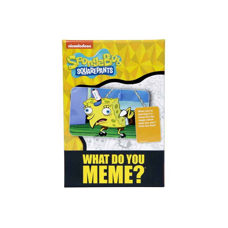 What Do You Meme? Spongebob Squarepants Expansion Pack - Family Card Games for Kids and Adults