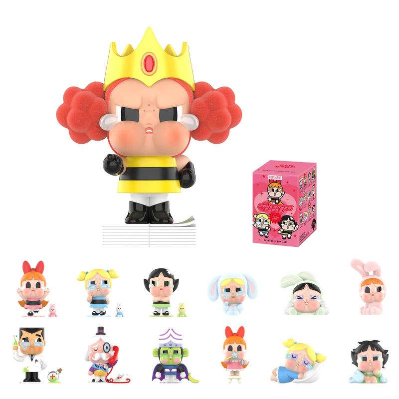 CRYBABY × Powerpuff Girls Series Figures, Blind Box, Mystery Box