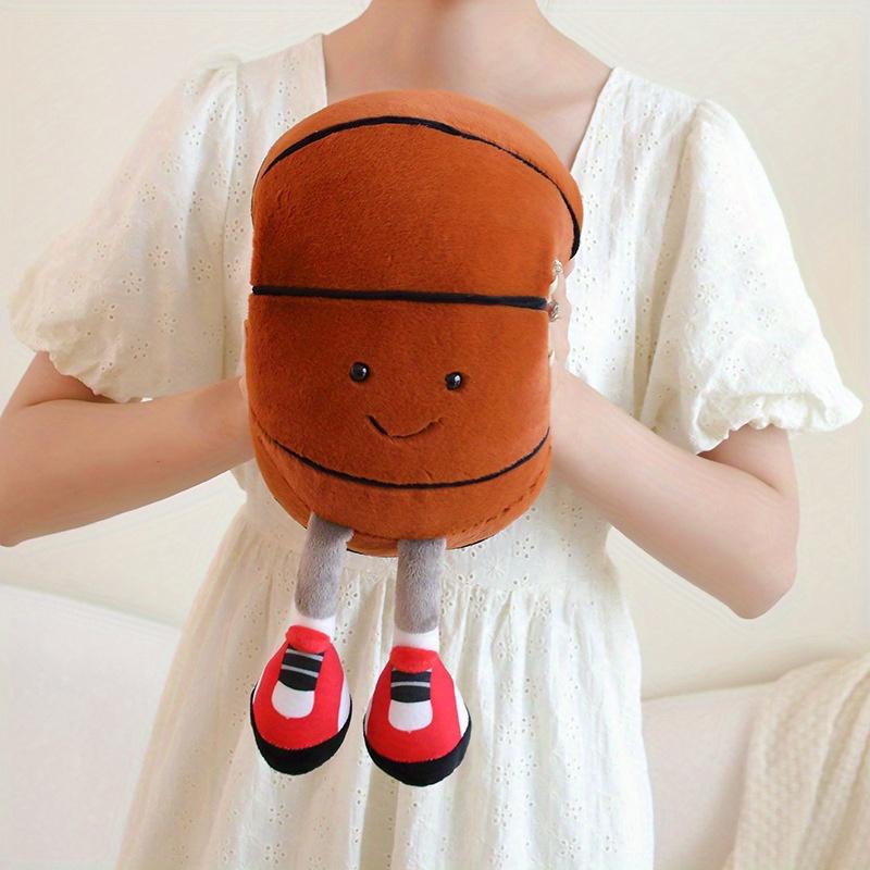 9inch Stuffed Sports Balls Toy Creative Football Doll Fun Cute Plush Doll Toy Plush Stuffed Spherical Soft Toys Sports Throw Pillow CushionKids Gift bubble stuffedanimal