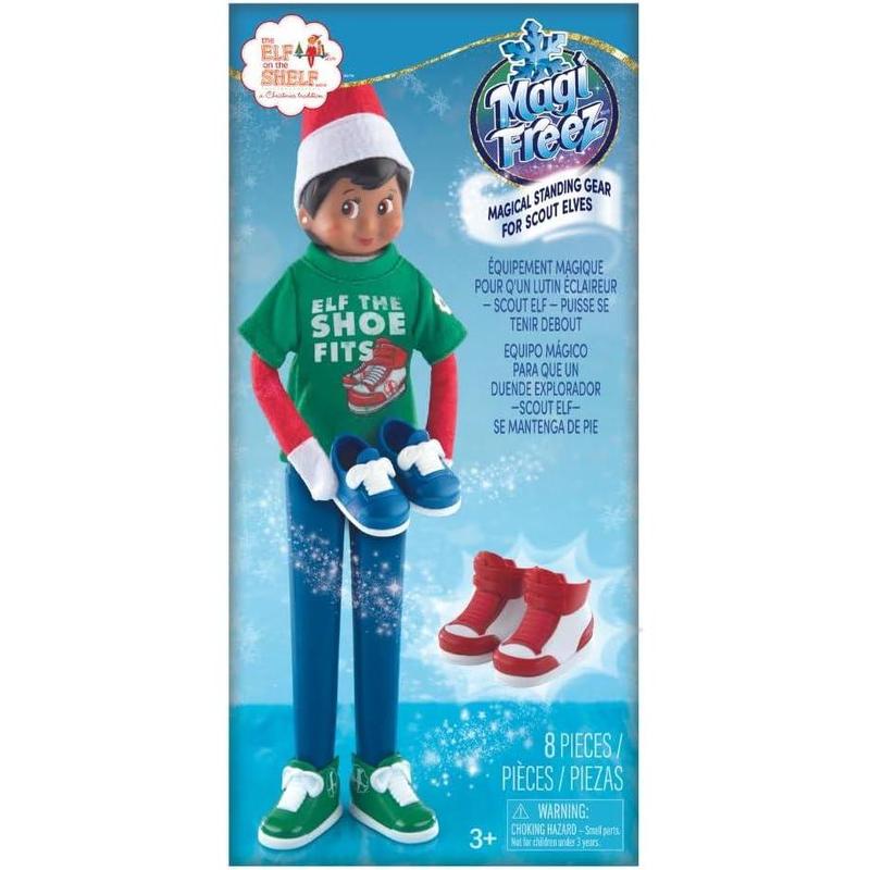 The Elf on the Shelf MagiFreez® Cool Kicks Sneaker Trio-Mix and Match Sneaker Accessory Pack for Your Scout Elf