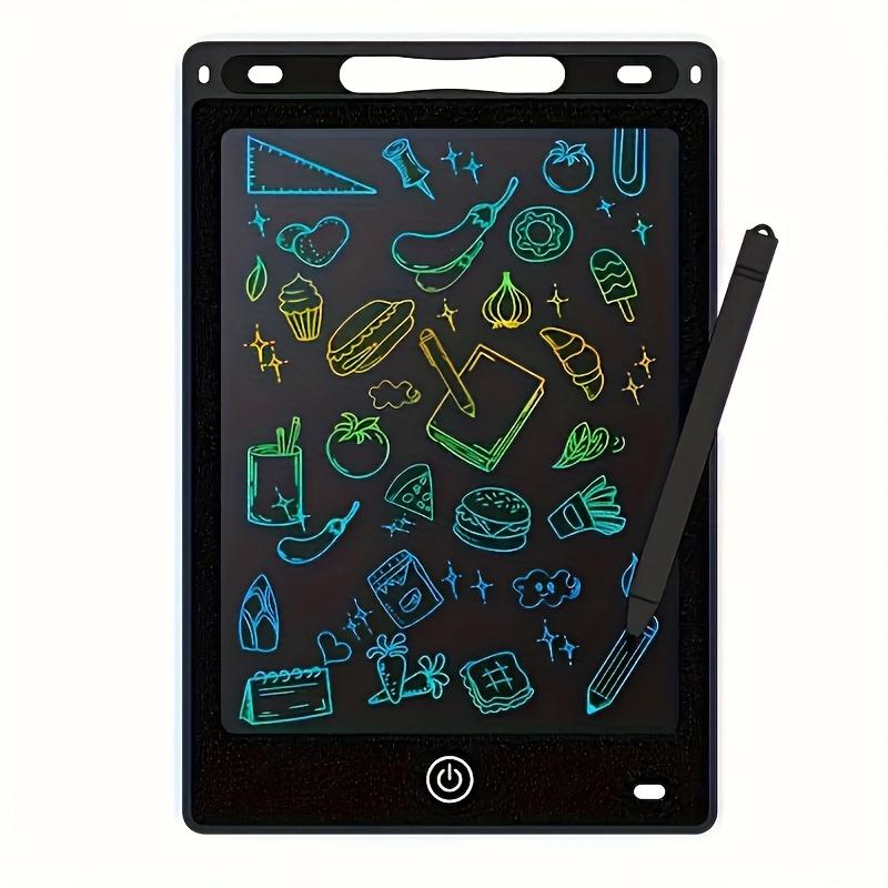 a 8.5-Inch LCD Writing Board, One-Click Erase, Drawing Board, Intelligence Development Tools, Math Exercises, Creative Graffiti, Non-Erasable Notes, with Stylus, Holiday Gifts, Children's Toys Aged 3-12, battery Power Supply (CR2025), Voltage ≤ 36V