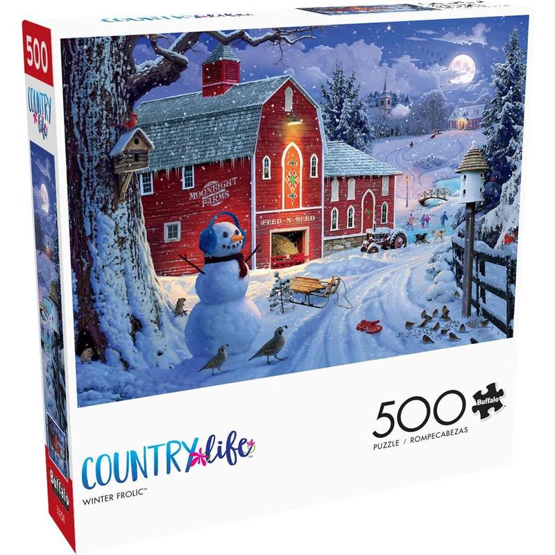 500 Perfect Puzzles for Adult Puzzle Challenge Game Night - Completed puzzle sizes of 21.25 x 15.00