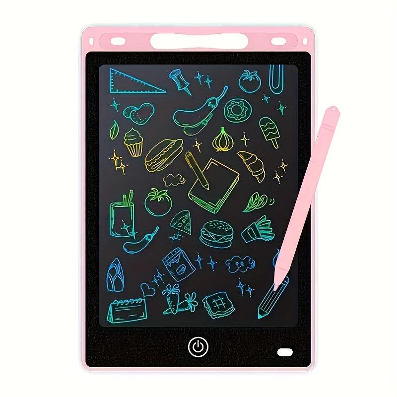 a 8.5-Inch LCD Writing Board, One-Click Erase, Drawing Board, Intelligence Development Tools, Math Exercises, Creative Graffiti, Non-Erasable Notes, with Stylus, Holiday Gifts, Children's Toys Aged 3-12, battery Power Supply (CR2025), Voltage ≤ 36V