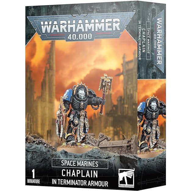 Warhammer 40k: Space Marines - Chaplain in Terminator Armor