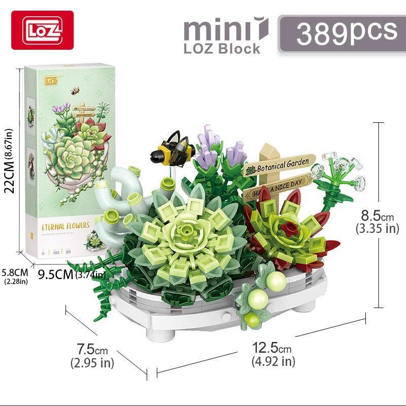 Bonsai Tree Building Kit, Eternal Flower Pot Plant Building Blocks Set, Home Decor DIY 3D Model Artificial Flowers Building Toy, Kids Toys Creative Fidget Toys, Back to School