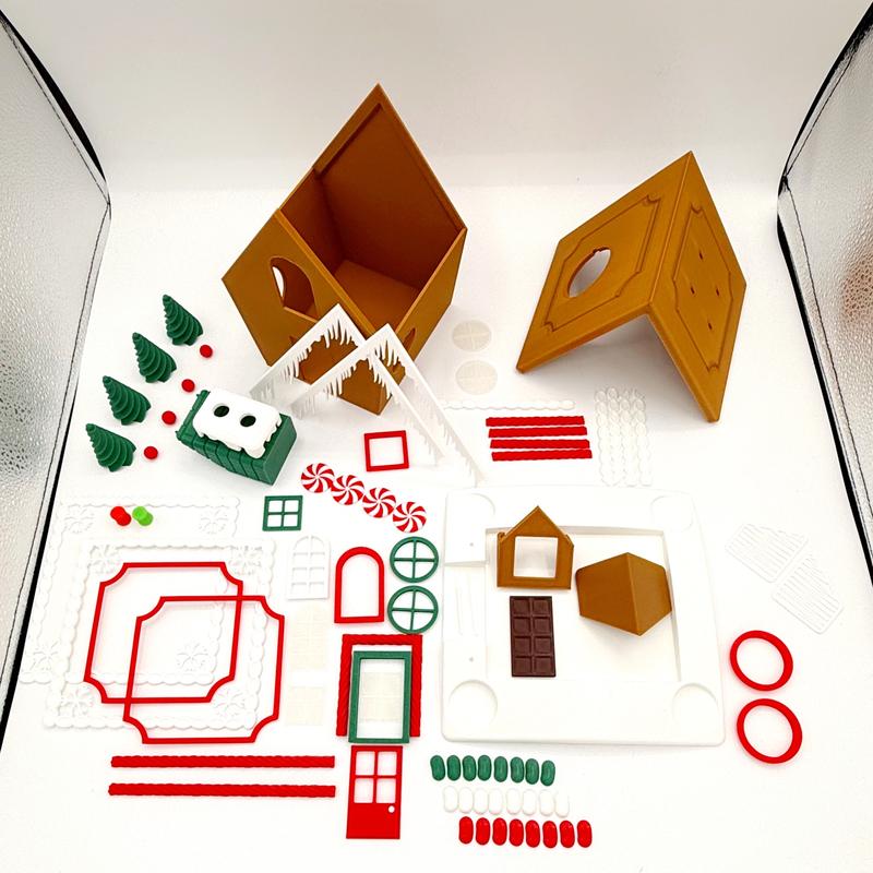 Gingerbread House Kit - Build Your Own Festive Home