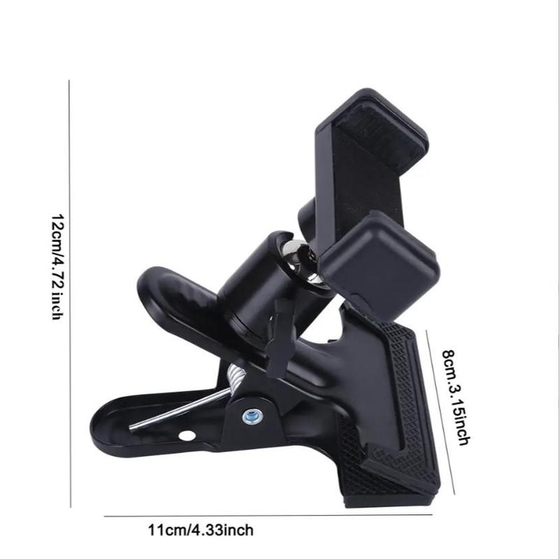 Guitar Head Clamp, 360 ​​Degree Rotating Guitar Phone Holder, Creative Music Accessory