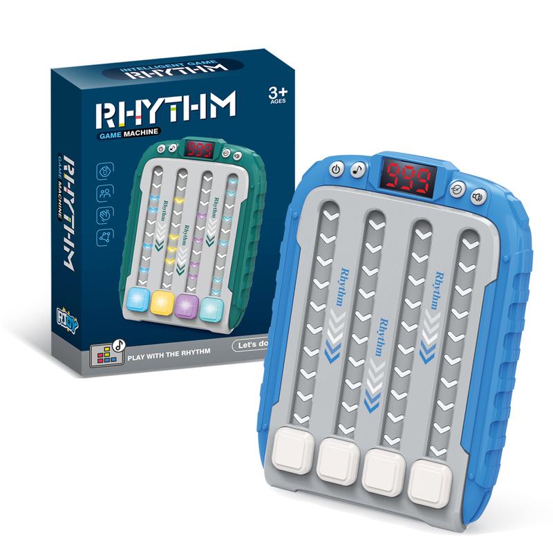 Rhythm master game machine, light music dance speed push machine, stress reliever, educational toys desk toy pop  its