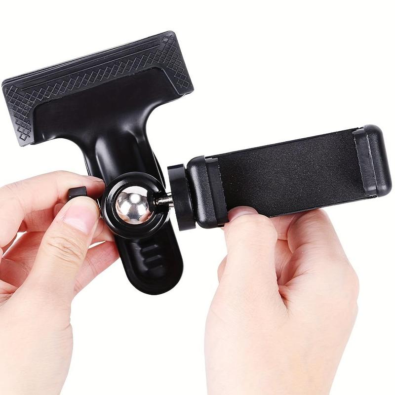 Guitar Head Clamp, 360 ​​Degree Rotating Guitar Phone Holder, Creative Music Accessory