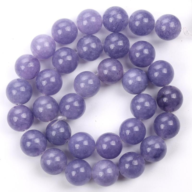 Natural Angelite Stone Loose Beads Without Cord, DIY For Jewelry Making Bracelets Necklace