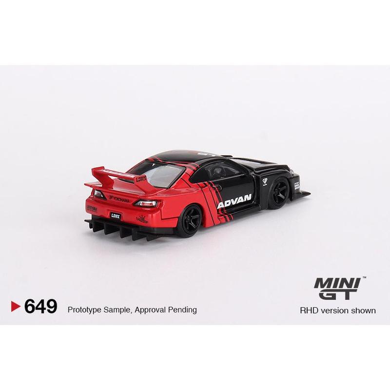 MiniGT 1:64 Nissan LB-Super Silhouette S15 SILVIA ADVAN – MiJo Exclusive #649