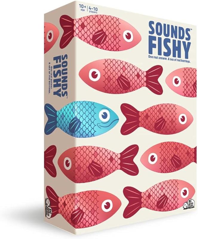 Big Potato | Sounds Fishy Board Game: The Fast-Thinking, Bluffing Family Game for Kids 10+ and Adults | Best New Board Games