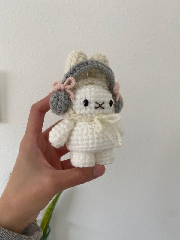 Crochet Bunny with Hat - Perfect Gift for Relatives and Friends