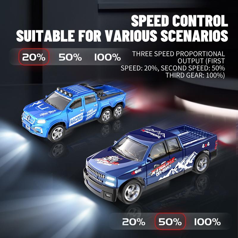 {Car model toys} mini remote control car alloy car model with lights and gears, strong power, simulated off-road car - birthday gift - holiday gift - Christmas gift toys kids toys