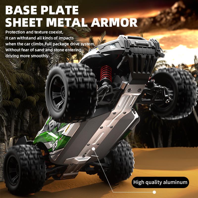 1:18 4WD RC Car Off Road Monster Truck High Speed 50Km H With LED Light 2.4G Remote Control Cars For Adults And Kid RC Cars Toys