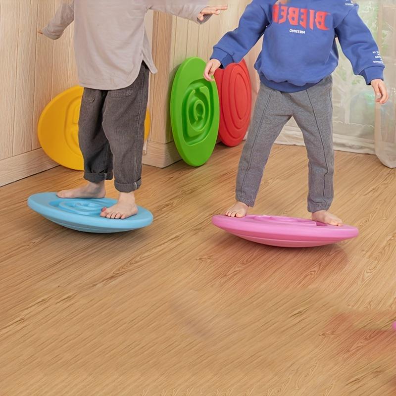 Sensory Integration Training Equipment Snail Wood Surf Balance Board Children's Home Egg-Shaped Balance Table Focus on Training Toys Halloween Christmas Gift Carnival