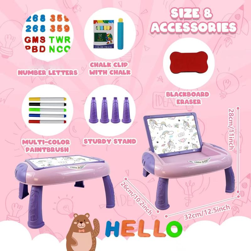 Small Erasable Drawing Boards,Drawing Boards with Letters and Numbers,Children's Doodle Boards,Drawing Art Boards