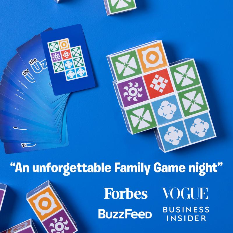 The Uzzle Original Board Game, Popular Family Board Games for Kids & Adults, Suitable for Children& Adults