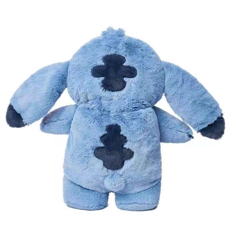 Cuddly plush fill with warm water for period。Anime Stitc Plush with a Bottle for hot Water Filling