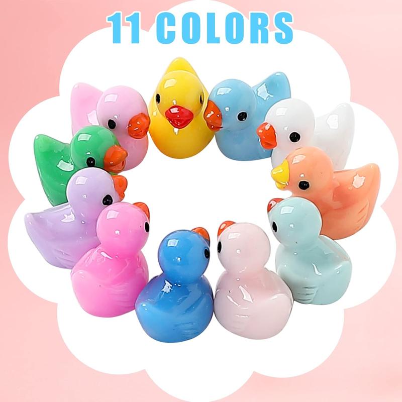 Mini Ducks 220 Pack Tiny Duck Figurines for Dollhouse Decor, Aquarium, and Party Toys - Perfect for Toy and Hobbies Enthusiasts