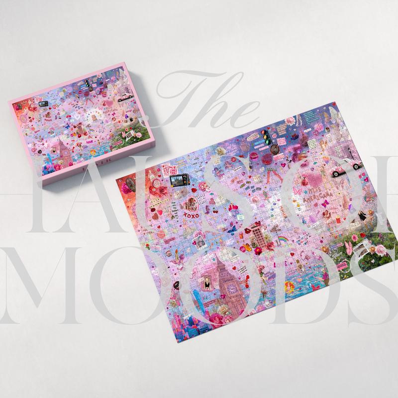 Lover Lyrics & Easter Eggs Jigsaw Puzzle 500 1000 Piece [OFFICIAL Haus of Moods PUZZLE] Eras Puzzle