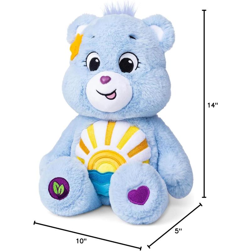 Care Bear 14 inch Medium Plush - Friends of the Ocean Bear - Soft and Huggable Environmentally Friendly Material!