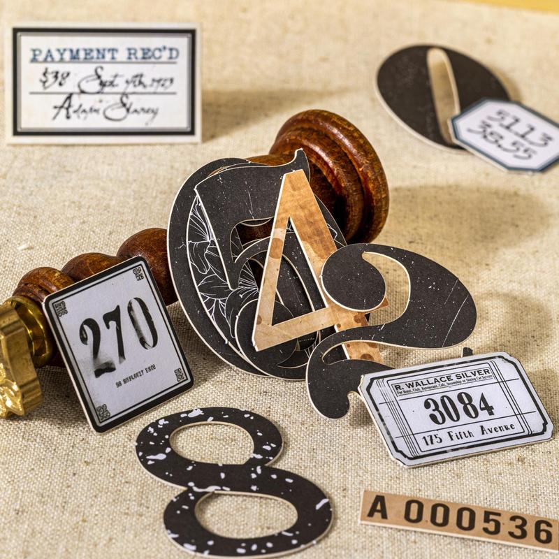 Number Sticker & Letter Sticker, 20pcs pack Scrapbooking & Stamping Sticker, DIY Decorative Sticker for Scrapbooking & Journal Making