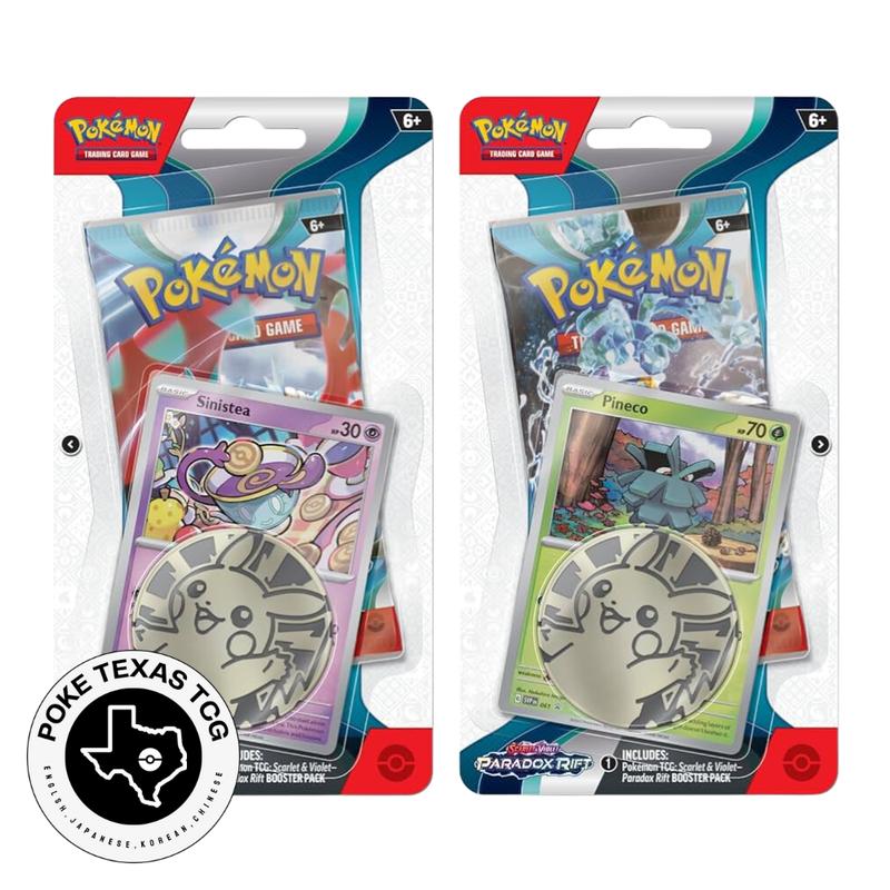 Pokemon Paradox Rift Checklane Blister Bundle - 2 Pack