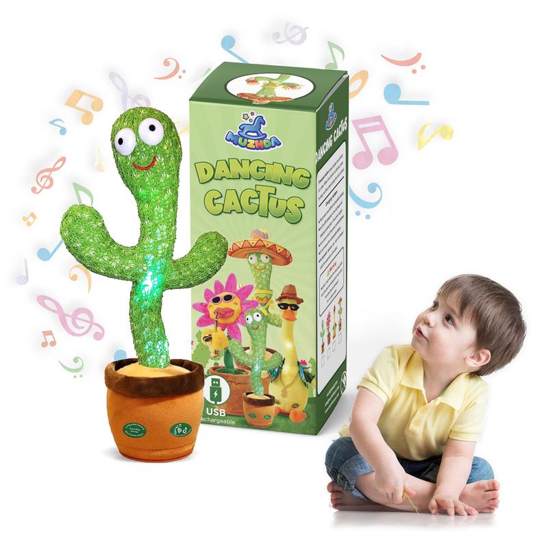 Dancing Cactus Toys, A Cactus That Can Dance, Sing, Twist, and Shine 120 English Dance Recordings Learn to Speak