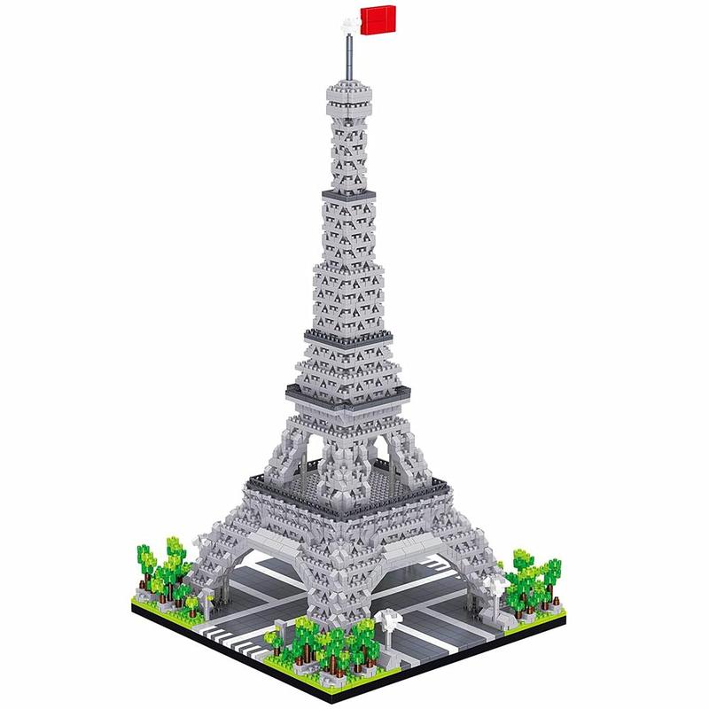 Paris Tower Building Block Kit, Creative Nano Mini Building Blocks Set, Famous Architecture Toy