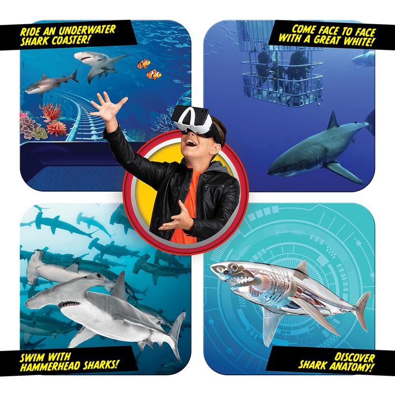 STEAM LAB VIRTUAL REALITY ACTIVITY KIT - SHARK LAB VR