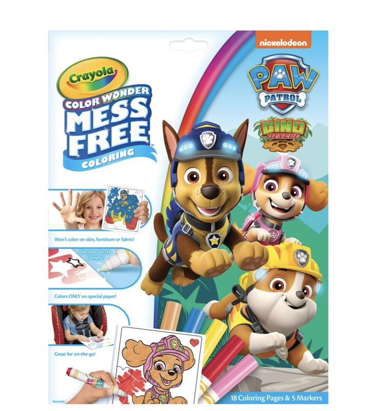 Crayola Paw Patrol Color Wonder, Ready Race Rescue, Toddler Stocking Stuffers, Mess Free Coloring Pgs & Markers, Holiday Gift