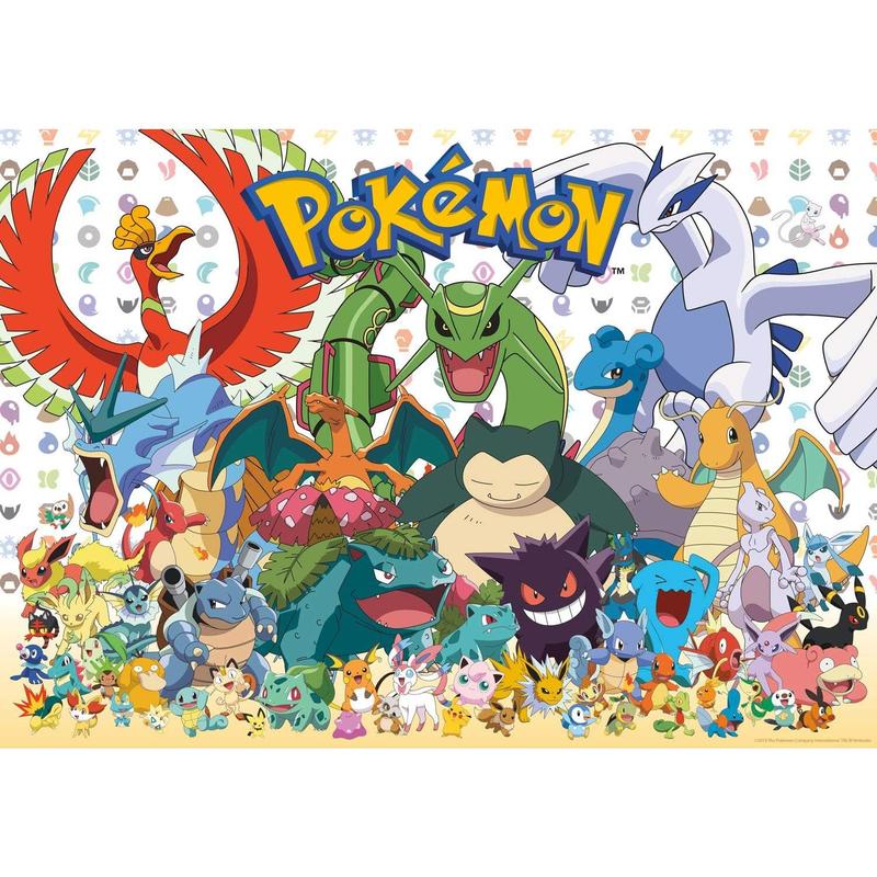 Pokémon - Fan Favorites - 300 Large Piece Jigsaw Puzzle Multicolor, 21.25