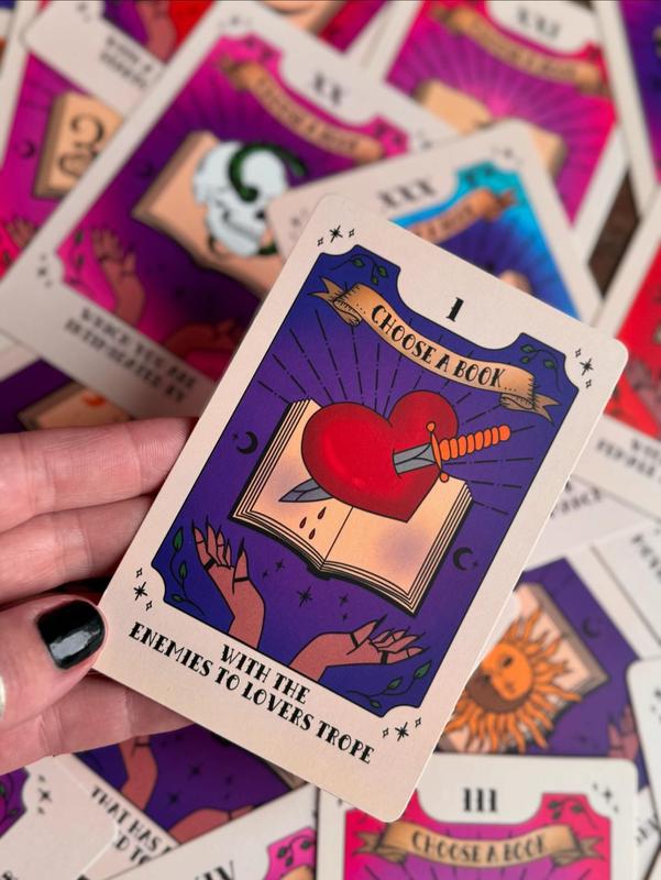 TBR Tarot Cards - Perfect Gift for Book Lovers To Find Their Next Book To Read