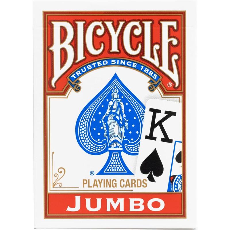 Bicycle Playing Cards, Jumbo Index, 2 Pack