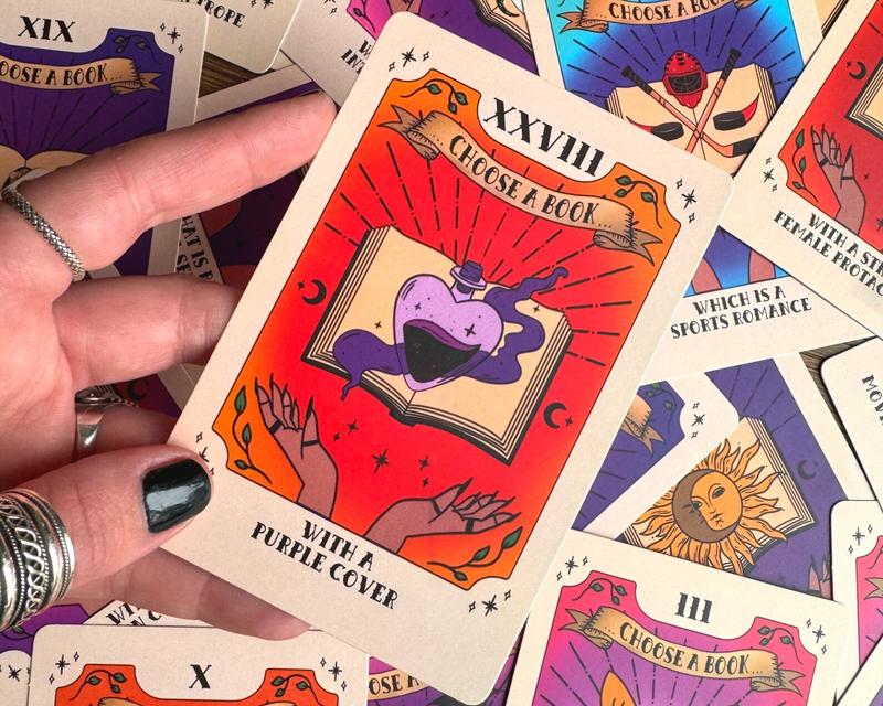 TBR Tarot Cards - Perfect Gift for Book Lovers To Find Their Next Book To Read