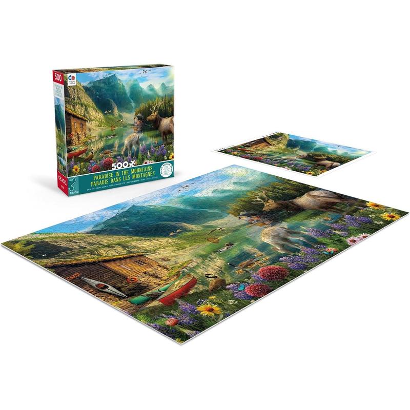 Ceaco - Paradise in The Mountains - 500 Piece Jigsaw Puzzle