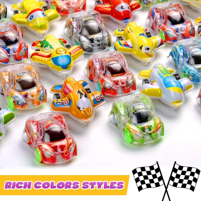 50 Pack Toy Cars Mini Pull Back Cars, Party Favors for Kids, Small Racing Car Carnival Prizes Classroom Rewards, Pinata Stocking Goodie Bag Stuffers Birthday Toys for Girls Boys