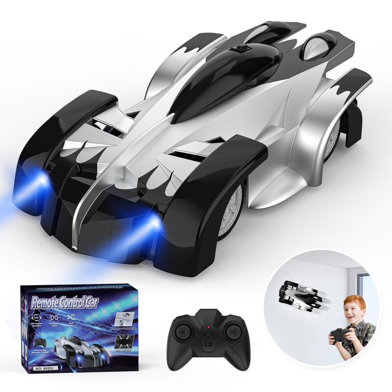 Wall Climbing Remote Control Car, Dual Mode 360° Rotating RC Stunt Car with Headlight, Rechargeable RC Car Toys for 3 4 5 6 7 8-12 Year Old Boys Girls Kids rc car remote  control