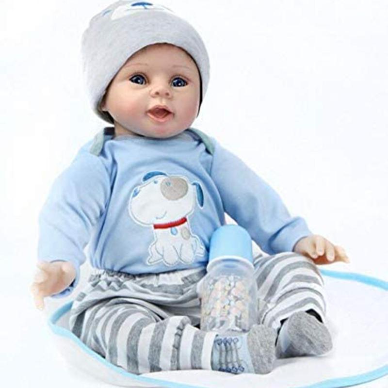 Baby Doll, 1 Count Realistic Reborn Baby Doll, Soft Silicone Baby Doll, Realistic Baby Dolls For Kids, Reborn Baby Dolls