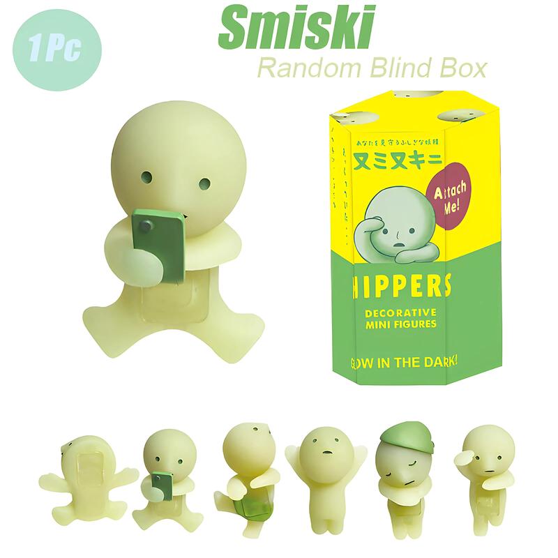 Dreams Smiski Glow in The Dark Figure, Smiski Living Series, Random Style, Blind Box