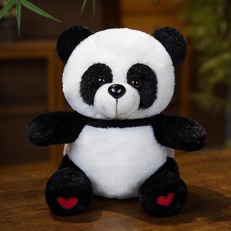 2Sizes LED Panda Plush Toys, 1 Count Glow In The Dark Panda Toys Lighting Up Stuffed Animal Kawaii Plushies Glowing Panda Birthday Gift