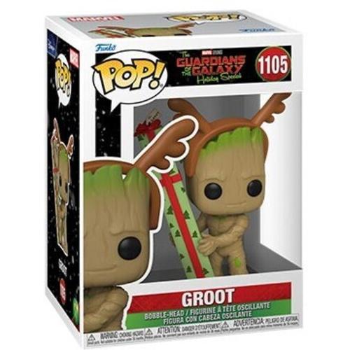 FUNKO POP! MARVEL: Guardians of the Galaxy - Holiday Special - Groot  [Collectible Figurine Statue Bust] Vinyl figurine statue