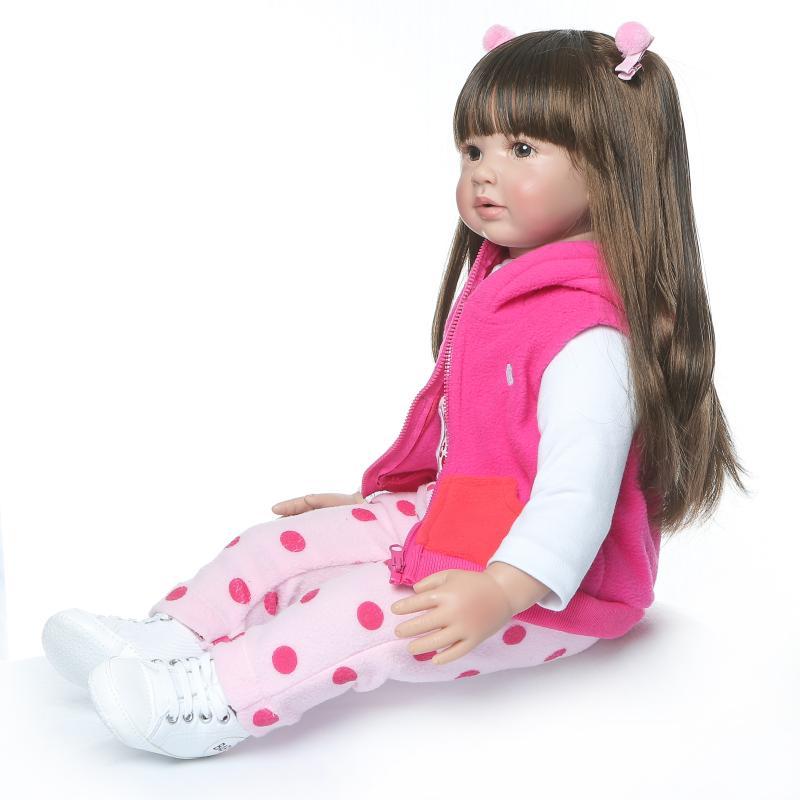 22 Inch Girl Doll, Lifelike Reborn Baby Dolls, Reborn Dolls, Gift Toys for Kids Birthday, Kids Toys