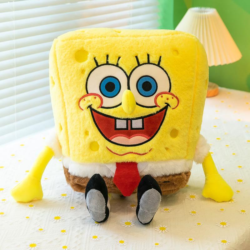 Spongebob Sit Plush 13.8 Inch  23.6 Inch Collectible, Soft Spongebob Sit Plushie from Spongebob Squarepants Plush Collection for Fans